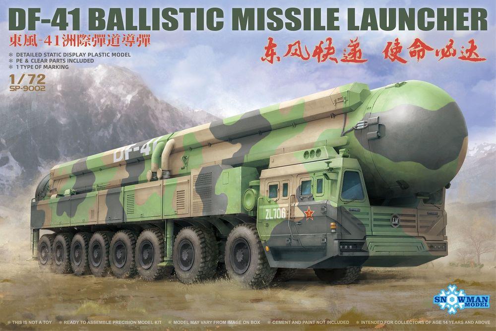 4897051422150 - Takom SP-9002 - 172 DF-41 BALLISTIC MISSILE LAUNCHER 4897051422150 - Takom SP-9002 - 172 DF-41 BALLISTIC MISSILE LAUNCHER