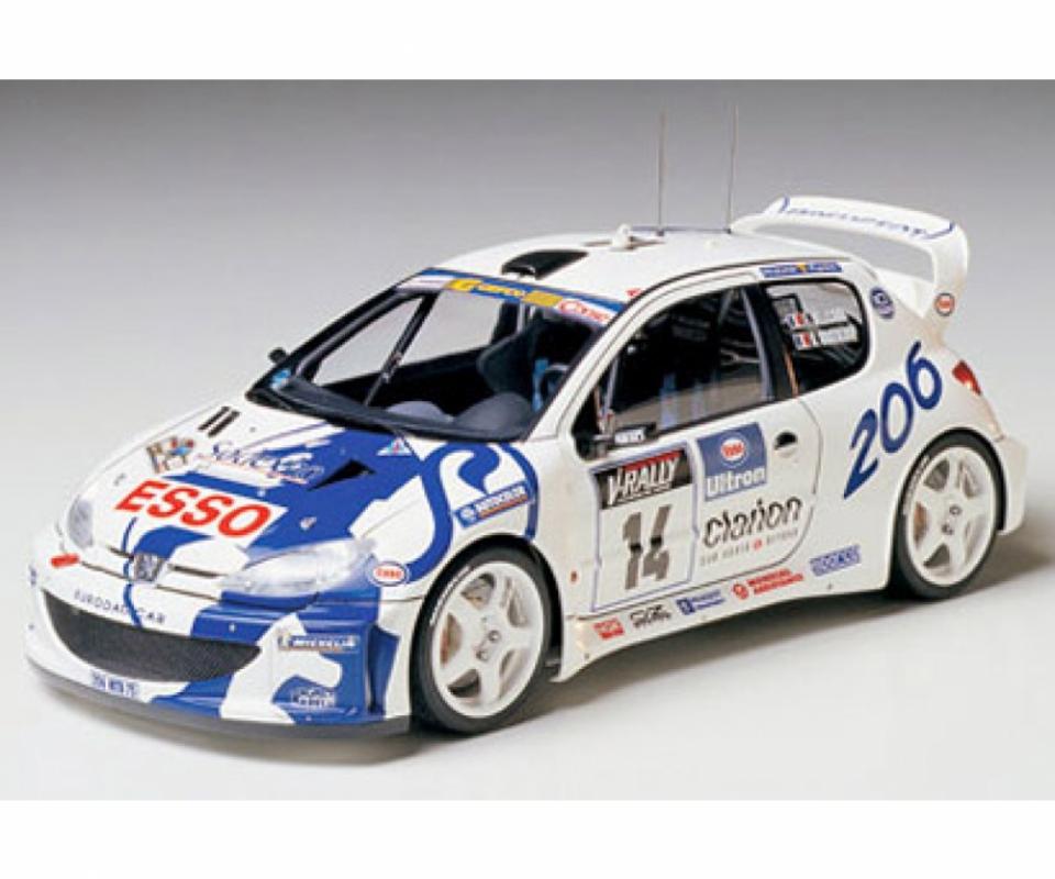 20 24 günstig Kaufen-Peugeot 206 WRC. Peugeot 206 WRC <![CDATA[Tamiya / 24221 / 1:24]]>. 