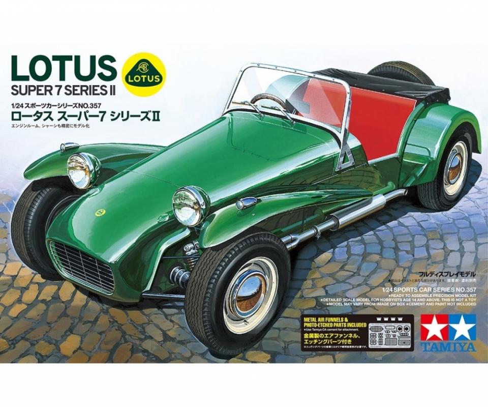 SERIE 4 günstig Kaufen-Lotus Super 7 Serie II. Lotus Super 7 Serie II <![CDATA[Tamiya / 24357 / 1:24]]>. 