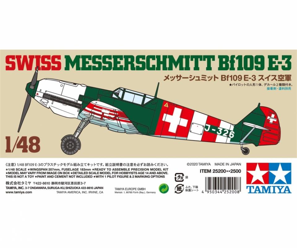 Messerschmitt Me Bf 109 E-3 Schweiz