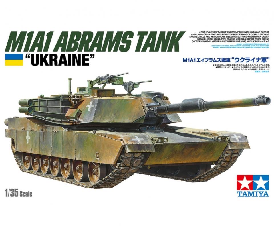 M1A Abrams günstig Kaufen-US M1A1 Abrams - Ukraine. US M1A1 Abrams - Ukraine <![CDATA[Tamiya / 25216 / 1:35]]>. 