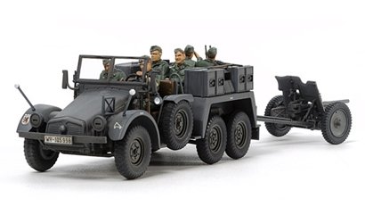 WWII Dt. SdKfz.67 (6) mit 3,7cm PAK