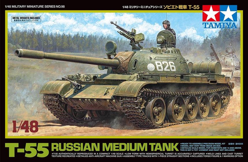 98 l  günstig Kaufen-Rusischer Mittlerer KPz T-55. Rusischer Mittlerer KPz T-55 <![CDATA[Tamiya / 32598 / 1:48]]>. 