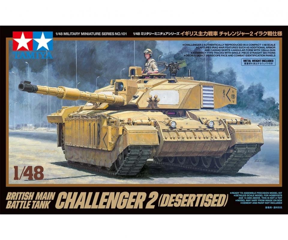 60 01 günstig Kaufen-Brit. KPz Challenger 2 (Wüste). Brit. KPz Challenger 2 (Wüste) <![CDATA[Tamiya / 32601 / 1:48]]>. 