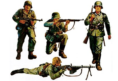 Figuren-Set Dt.Infanterie (4)