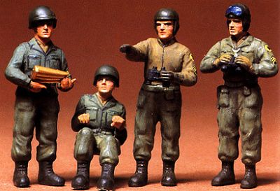 Figuren-Set US Panzerbesatzung (4)