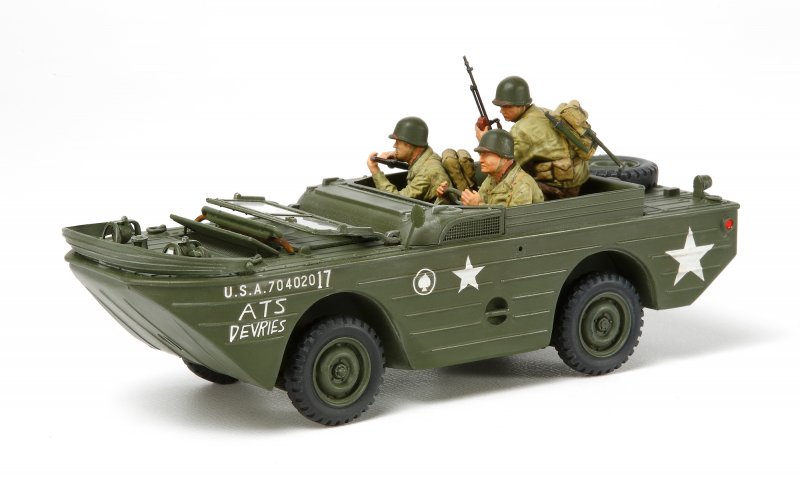 Figuren,17CM günstig Kaufen-WWII US Ford GPA Amphibien-Fahrzeug (3 Figuren). WWII US Ford GPA Amphibien-Fahrzeug (3 Figuren) <![CDATA[Tamiya / 35336 / 1:35]]>. 