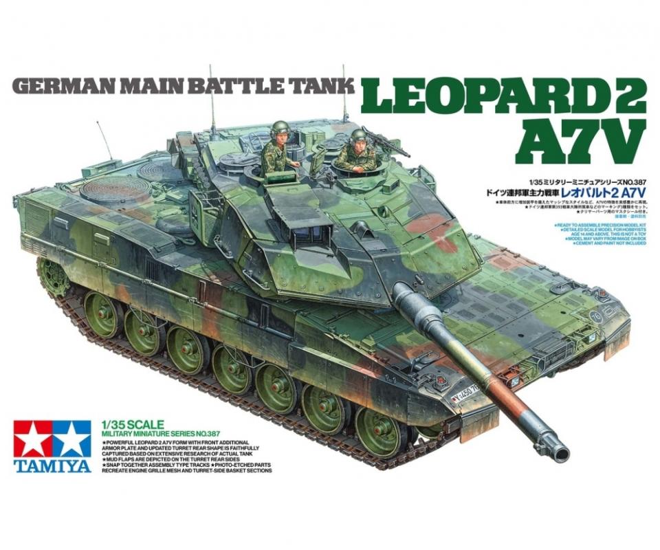 Leopard  günstig Kaufen-KPz Leopard 2 A7V. KPz Leopard 2 A7V <![CDATA[Tamiya / 35387 / 1:35]]>. 