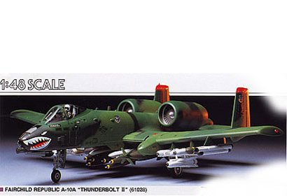 am Hund günstig Kaufen-Fairchild Republic A-10A, Thunderbolt II. Fairchild Republic A-10A, Thunderbolt II <![CDATA[Tamiya / 61028 / 1:48]]>. 