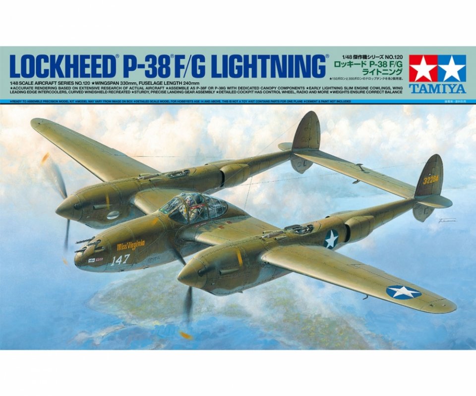 Lightning F günstig Kaufen-US P-38 F/G Lightning. US P-38 F/G Lightning <![CDATA[Tamiya / 61120 / 1:48]]>. 