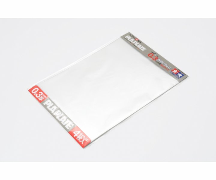 Tamiya  günstig Kaufen-Kunststoff-Platte 0,3mm (4) klar 257x364mm. Kunststoff-Platte 0,3mm (4) klar 257x364mm <![CDATA[Tamiya / 70191]]>. 