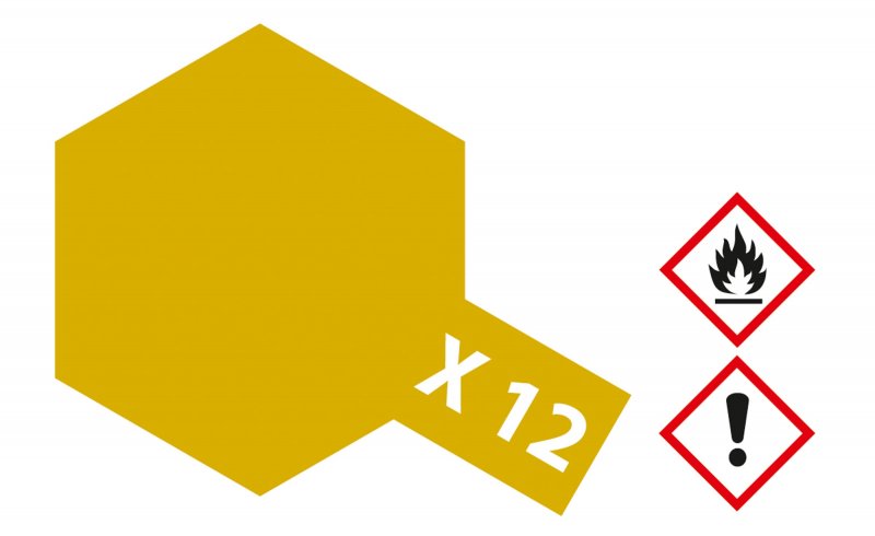 10 12  günstig Kaufen-X-12 Gold Leaf - glänzend [23 ml]. X-12 Gold Leaf - glänzend [23 ml] <![CDATA[Tamiya / 81012]]>. 