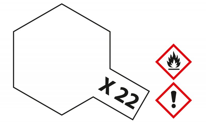 4950344810222 - X-22 Klar-Lack [23ml]