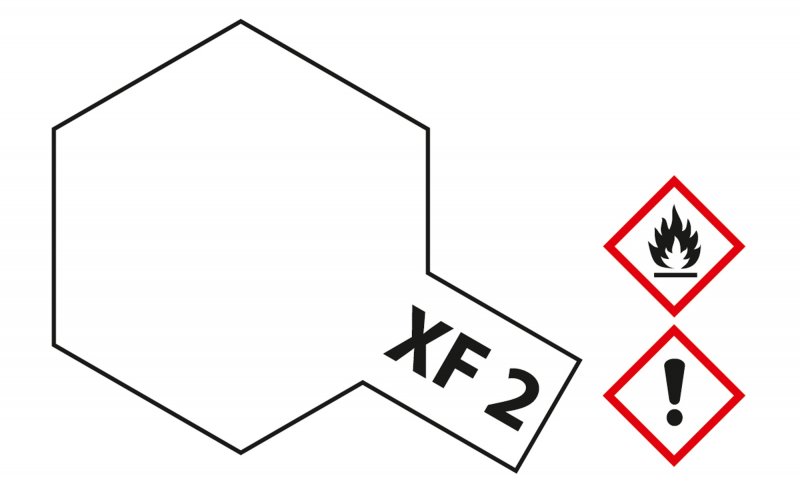 Tamiya  günstig Kaufen-XF-2 Weiß - matt [23ml]. XF-2 Weiß - matt [23ml] <![CDATA[Tamiya / 81302]]>. 