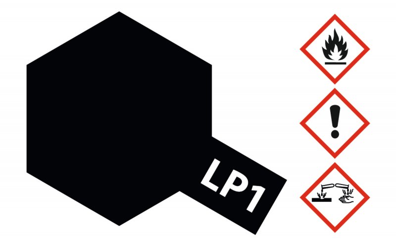 0000045194320 - LP-1 Schwarz glänzend [10ml]