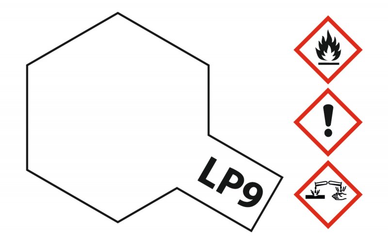 0000045206207 - LP-9 Klarlack glänzend [10ml]