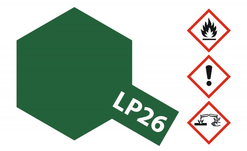 0000045206375 - LP-26 JGSDF Dunkelgrün matt [10ml]