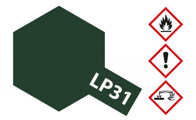 0000045206429 - LP-31 Dunkel Grün 2 - matt (IJN) [10ml]