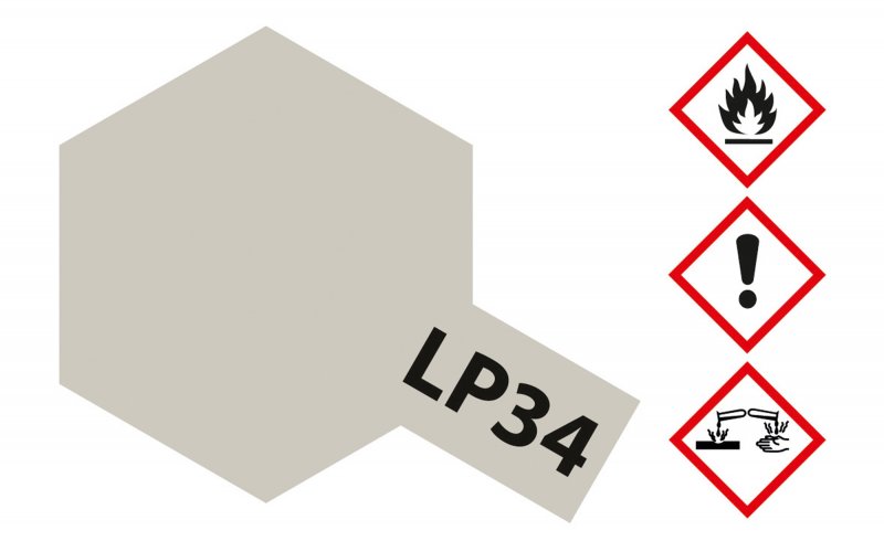 Matt  günstig Kaufen-LP-34 Hellgrau matt [10ml]. LP-34 Hellgrau matt [10ml] <![CDATA[Tamiya / 82134]]>. 