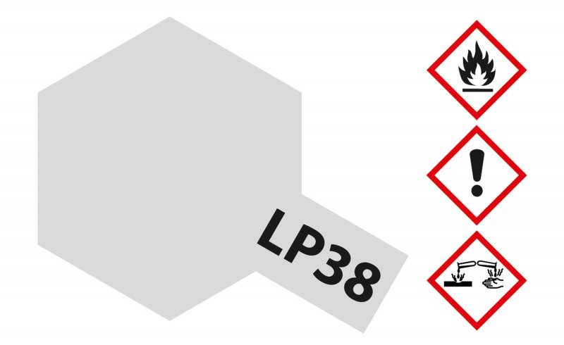 Tamiya  günstig Kaufen-LP-38 Aluminium matt [10ml]. LP-38 Aluminium matt [10ml] <![CDATA[Tamiya / 82138]]>. 