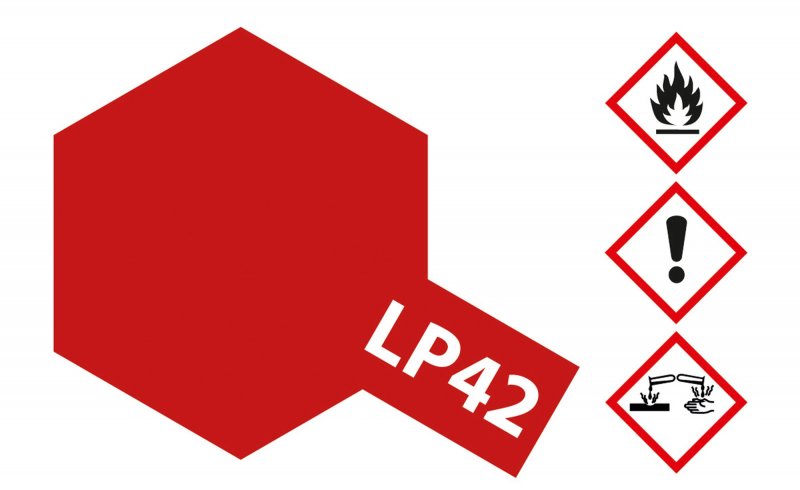 0000045207136 - LP-42 Mica Rot glänzend [10ml]