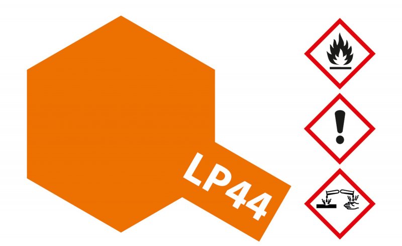0000045207150 - LP-44 Metallic-Orange glänzend [10ml]