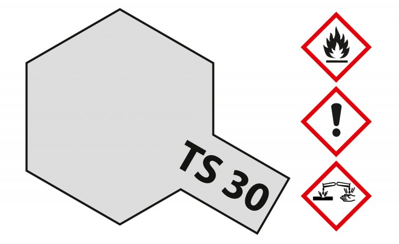 Tamiya  günstig Kaufen-TS-30 Metallic-Silber. TS-30 Metallic-Silber <![CDATA[Tamiya / 85030]]>. 