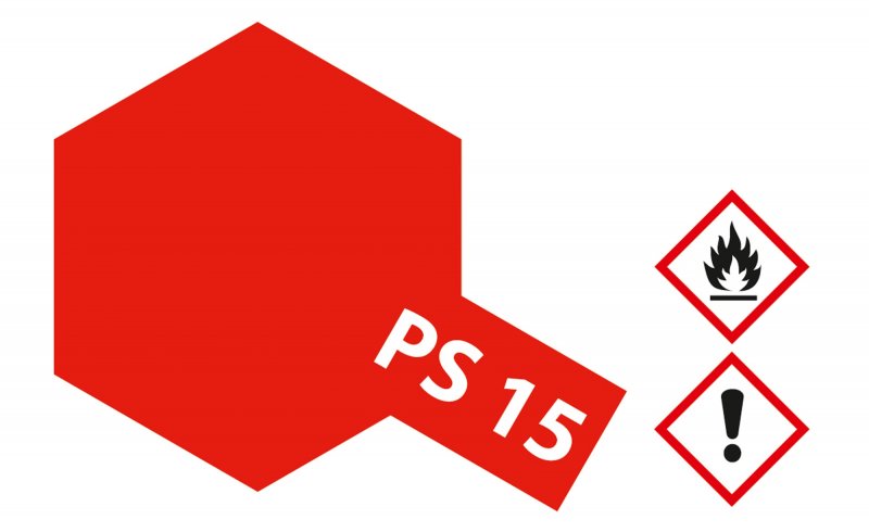 4950344074570 - PS-15 Metallic Rot Polycarbonat 100ml 4950344074570 - PS-15 Metallic Rot Polycarbonat 100ml