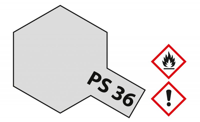 Tamiya  günstig Kaufen-PS-36 Translucent Silber Polyc. 100ml. PS-36 Translucent Silber Polyc. 100ml <![CDATA[Tamiya / 86036 /]]>. 