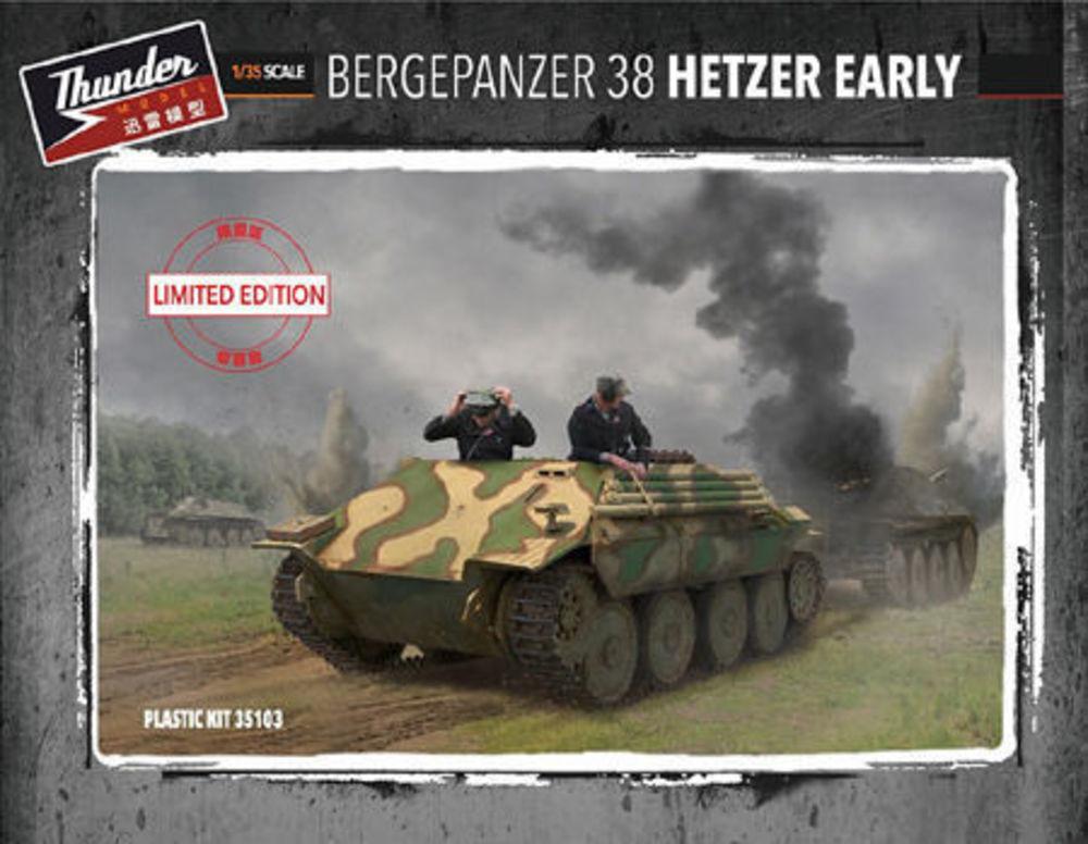 EARLY günstig Kaufen-Bergepanzer Hetzer Early (Limited Edition). Bergepanzer Hetzer Early (Limited Edition) <![CDATA[Thundermodels / 35103 / 1:35]]>. 