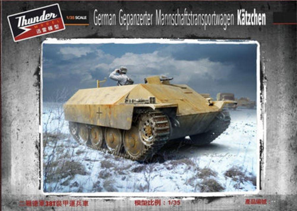 TW 10 günstig Kaufen-German Gepanzerter Mannschaftstransportwagen Kätzchen. German Gepanzerter Mannschaftstransportwagen Kätzchen <![CDATA[Thundermodels / 35104 / 1:35]]>. 