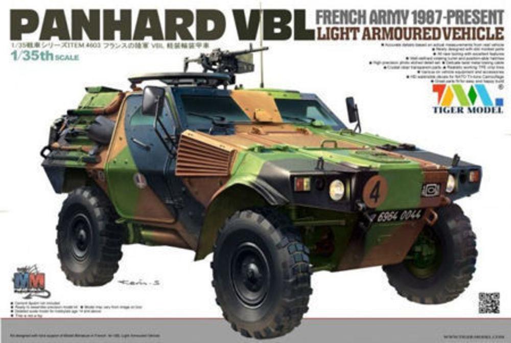 Mode French günstig Kaufen-French PANHARD VBL Light Armoured Vehicle. French PANHARD VBL Light Armoured Vehicle <![CDATA[Tigermodel / TG-4603 / 1:35]]>. 