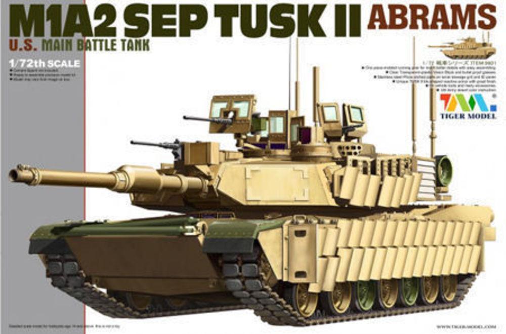 M1A2 SEP günstig Kaufen-M1A2 SEP TUSK II Abrams. M1A2 SEP TUSK II Abrams <![CDATA[Tigermodel / TG-9601 / 1:72]]>. 