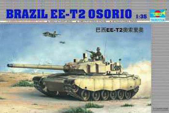 EE T2 günstig Kaufen-Brasilianischer Panzer EE-T2 Osorio. Brasilianischer Panzer EE-T2 Osorio <![CDATA[Trumpeter / 00333 / 1:35]]>. 