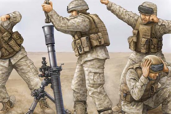 1 2 oder  günstig Kaufen-Modern  U.S. Marine M252 Team. Modern  U.S. Marine M252 Team <![CDATA[Trumpeter / 00423 / 1:35]]>. 