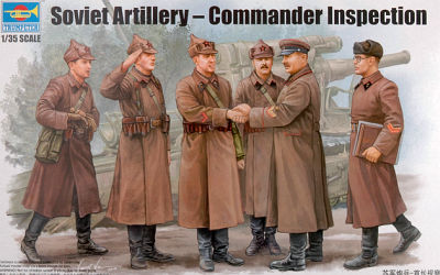 Soviet  günstig Kaufen-Soviet Artillery - Commander Inspection. Soviet Artillery - Commander Inspection <![CDATA[Trumpeter / 00428 / 1:35]]>. 