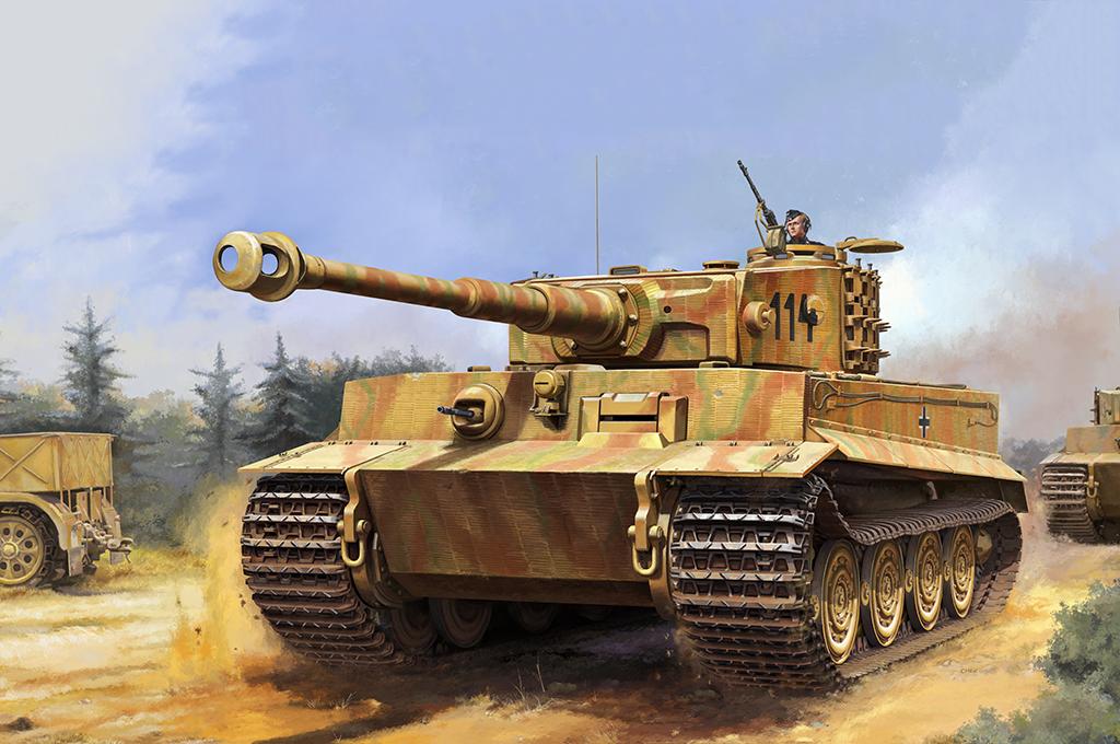 00 6  günstig Kaufen-Pz.Kpfw.VI Ausf.E Sd.Kfz.181 Tiger I (Late Production). Pz.Kpfw.VI Ausf.E Sd.Kfz.181 Tiger I (Late Production) <![CDATA[Trumpeter / 00945 / 1:16]]>. 
