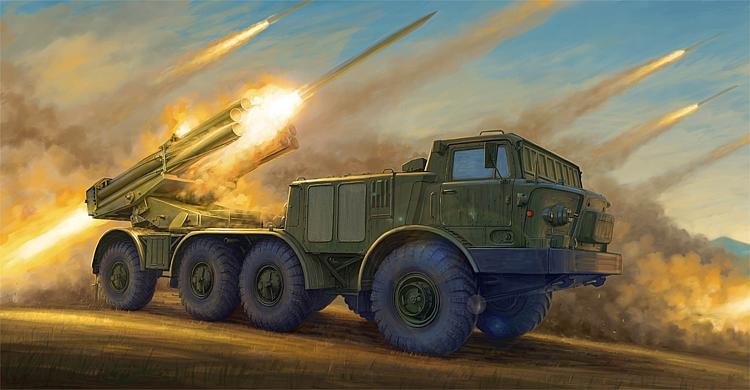 An 3  günstig Kaufen-Russian 9P140 TEL of 9K57 Uragan Multipl Launch Rocket System. Russian 9P140 TEL of 9K57 Uragan Multipl Launch Rocket System <![CDATA[Trumpeter / 01026 / 1:35]]>. 