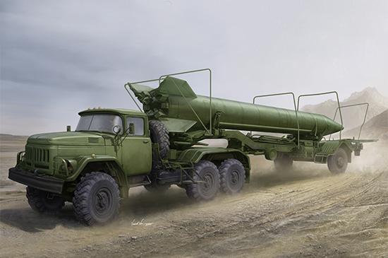 08 0  günstig Kaufen-Soviet Zil-131V tow 2T3M1 Trailer with 8K14 Missile. Soviet Zil-131V tow 2T3M1 Trailer with 8K14 Missile <![CDATA[Trumpeter / 01081 / 1:35]]>. 