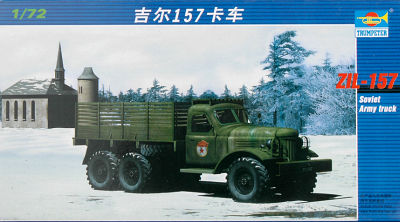 01 110  günstig Kaufen-Russischer LKW ZIL-157. Russischer LKW ZIL-157 <![CDATA[Trumpeter / 01101 / 1:72]]>. 