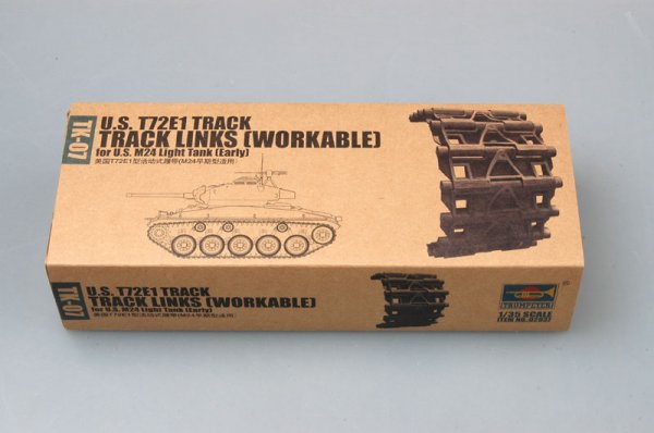 9580208020372 - US T72E1 track for M24 light tank (early) 9580208020372 - US T72E1 track for M24 light tank (early)