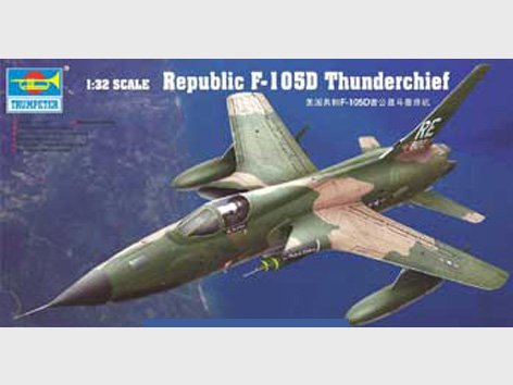 22 32 günstig Kaufen-Republic F-105 D Thunderchief. Republic F-105 D Thunderchief <![CDATA[Trumpeter / 02201 / 1:32]]>. 