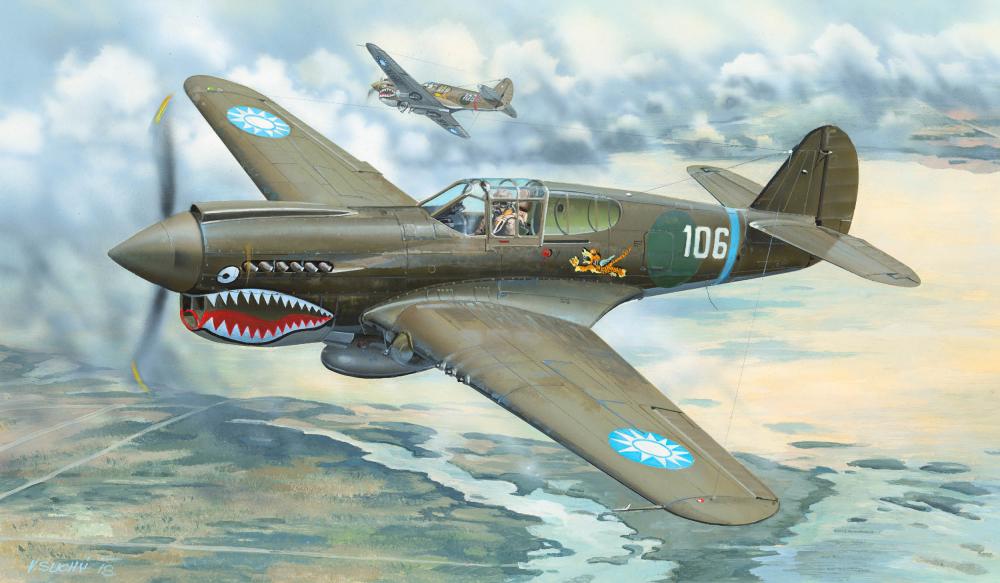 22 32 günstig Kaufen-P-40E War Hawk. P-40E War Hawk <![CDATA[Trumpeter / 02269 / 1:32]]>. 