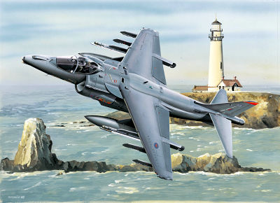 28 a  günstig Kaufen-RAF Harrier GR.MK7. RAF Harrier GR.MK7 <![CDATA[Trumpeter / 02287 / 1:32]]>. 