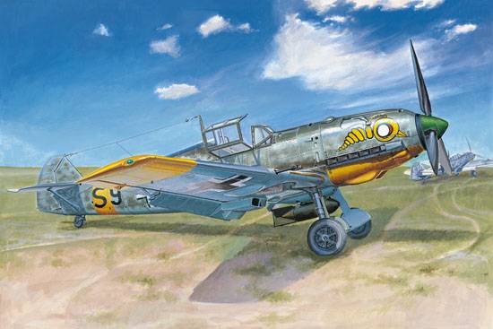 10 22  günstig Kaufen-Messerschmitt Bf 109 E-7. Messerschmitt Bf 109 E-7 <![CDATA[Trumpeter / 02291 / 1:32]]>. 