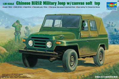 Jeep günstig Kaufen-Chinesischer BJ212 Militär-Jeep. Chinesischer BJ212 Militär-Jeep <![CDATA[Trumpeter / 02302 / 1:35]]>. 