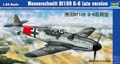 109 G günstig Kaufen-Messerschmitt Bf 109 G-6 späte Version. Messerschmitt Bf 109 G-6 späte Version <![CDATA[Trumpeter / 02408 / 1:24]]>. 