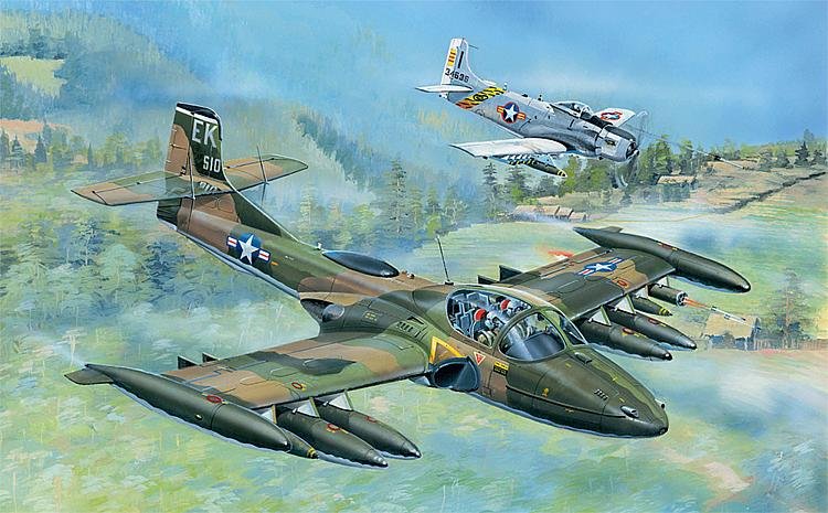 9580208028880 - US A-37A Dragonfly Light Ground-Attack