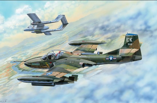 28 a  günstig Kaufen-US A-37B Dragonfly Light Ground-Attack. US A-37B Dragonfly Light Ground-Attack <![CDATA[Trumpeter / 02889 / 1:48]]>. 