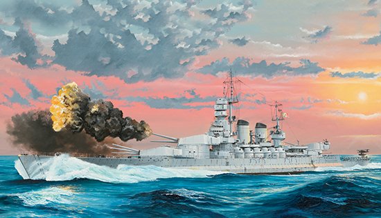 CD R günstig Kaufen-Italian Navy Battleship RN Littorio 1941. Italian Navy Battleship RN Littorio 1941 <![CDATA[Trumpeter / 05319 / 1:350]]>. 